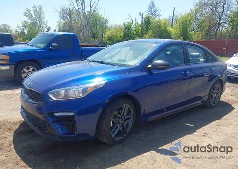 2021 Kia Forte Gt-Line from USA, damaged, VIN 3KPF34AD6ME284046